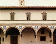 Filippo Brunelleschi Ospedale degli Innocenti USA oil painting artist